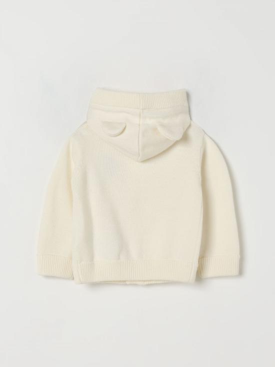 25FW [키즈] 모스키노 풀오버 MUW00WLHE06 10063 White - MOSCHINO