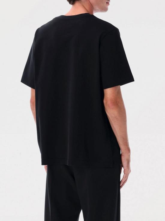 25FW 카사블랑카 반팔 티셔츠 MAW25TS001 08 Black - CASABLANCA