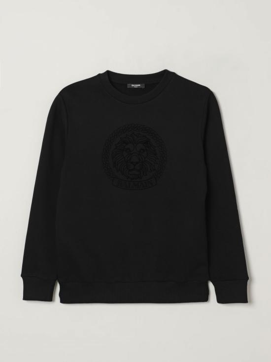 25FW [키즈] 발망 풀오버 BX4R30Z3183 930NE Black