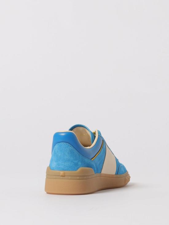 25FW 발렌티노 가라바니 레이스업 로우탑 스니커즈 7W2S0IL9LAL BRG Gnawed Blue - VALENTINO GARAVANI