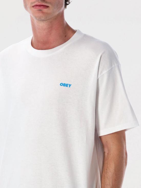 25FW 오베이 반팔 티셔츠 165264213 WHT White - OBEY