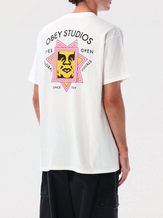 25FW 오베이 반팔 티셔츠 165264232 WHT White - OBEY