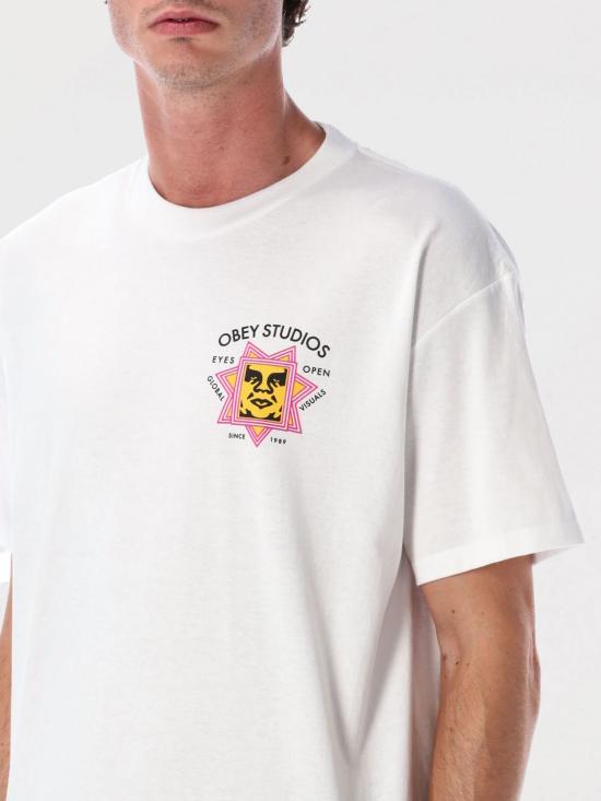 25FW 오베이 반팔 티셔츠 165264232 WHT White - OBEY