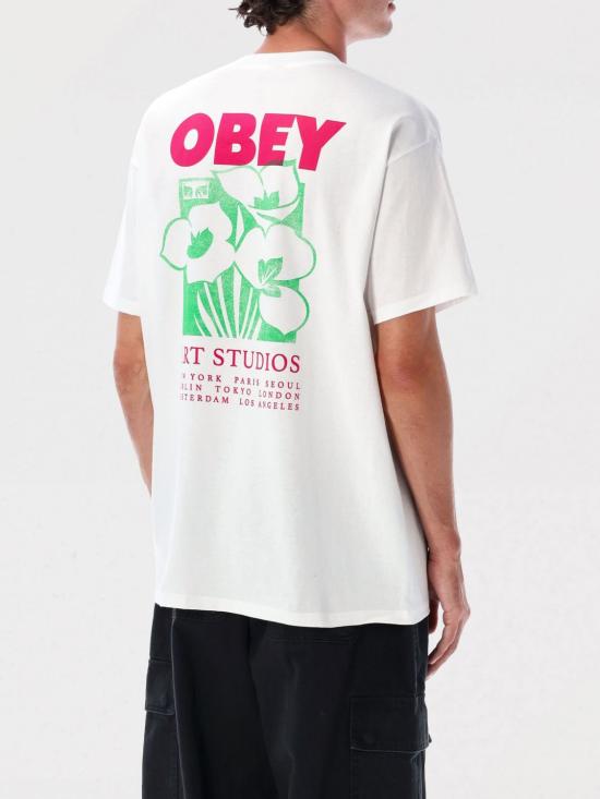25FW 오베이 반팔 티셔츠 165264234 WHT White - OBEY