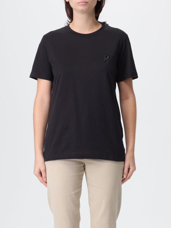 25FW 돈답 반팔 티셔츠 S746JF0271DFZ4 999 Black