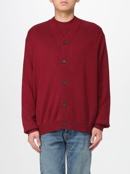 25FW 알마니 스웨터 XM001914AF14008 O5003 Burgundy