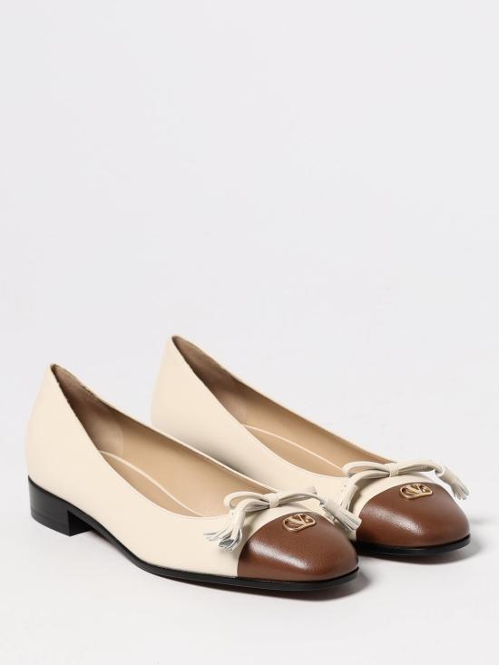 25FW 발렌티노 가라바니 발렛 두 로이 25mm 발레리나 7W2S0MR8DDT AHA White - VALENTINO GARAVANI