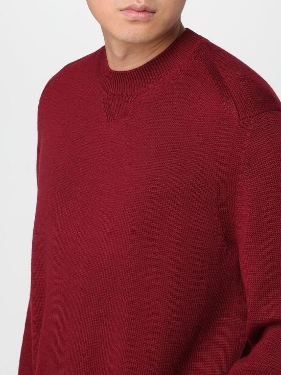 25FW 알마니 스웨터 XM001916AF14008 O5003 Burgundy - ARMANI