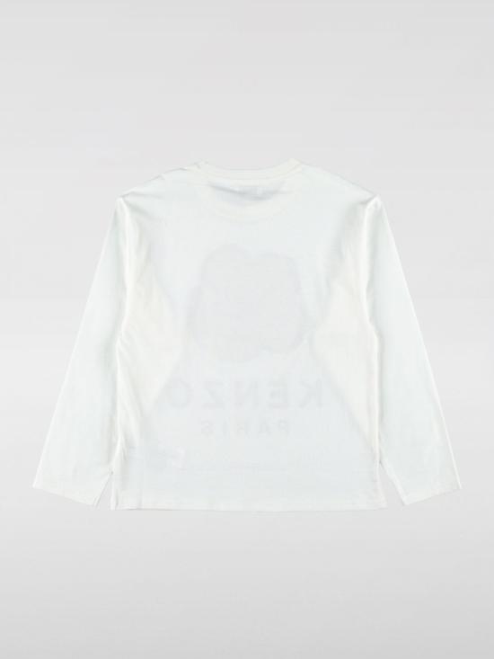 25FW [키즈] 겐조 티셔츠 K61482 117 White - KENZO
