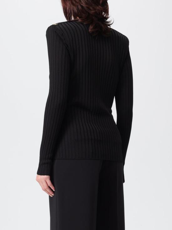 25FW 엘리자베타프랜치 가디건 MK21S 110 Black - ELISABETTA FRANCHI