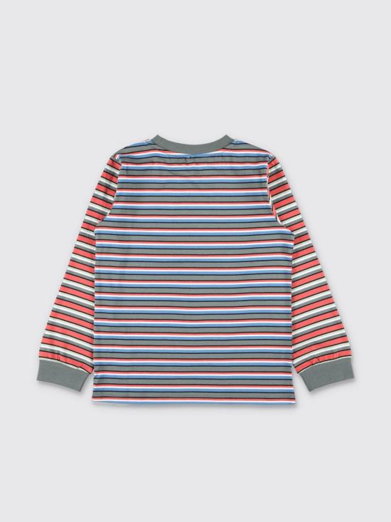 25FW [키즈] 스텔라 맥카트니 티셔츠 TX8R50Z3153 999 Striped - STELLA MCCARTNEY