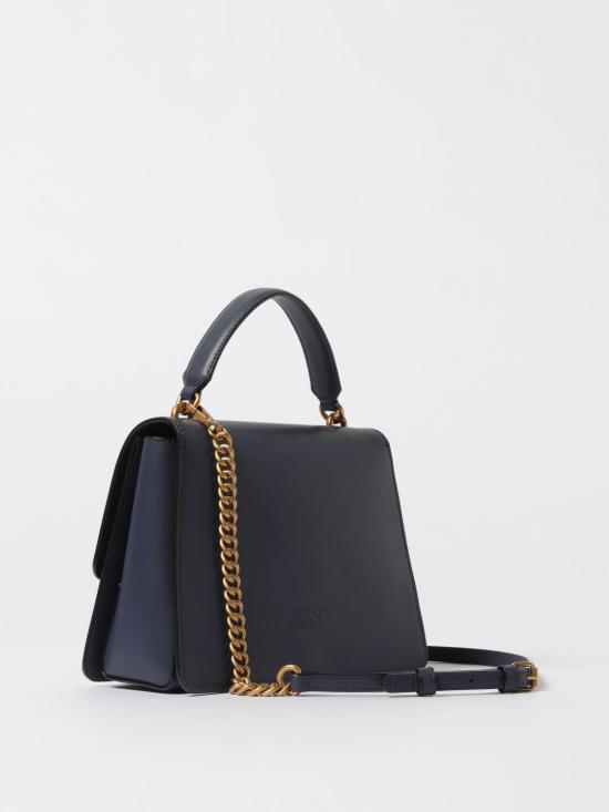 25FW 핑코 토트백 100066A0F1 G08Q Blue - PINKO