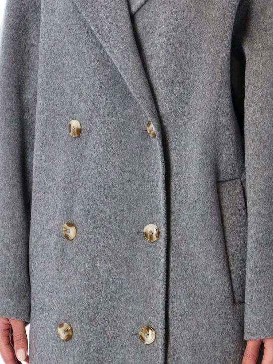 25FW 루루 스튜디오 코트 BORNEO GREY MELAN Grey - LOULOU STUDIO