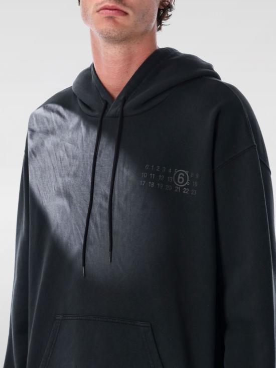 25FW MM6 메종마르지엘라 긴팔 티셔츠 SH2GU0024M25024 899 Black - MM6 MAISON MARGIELA