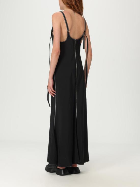 25FW 스포트막스 롱 원피스 2512221052600 003 Black - SPORTMAX