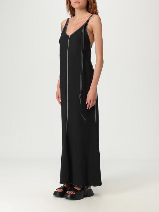 25FW 스포트막스 롱 원피스 2512221052600 003 Black - SPORTMAX