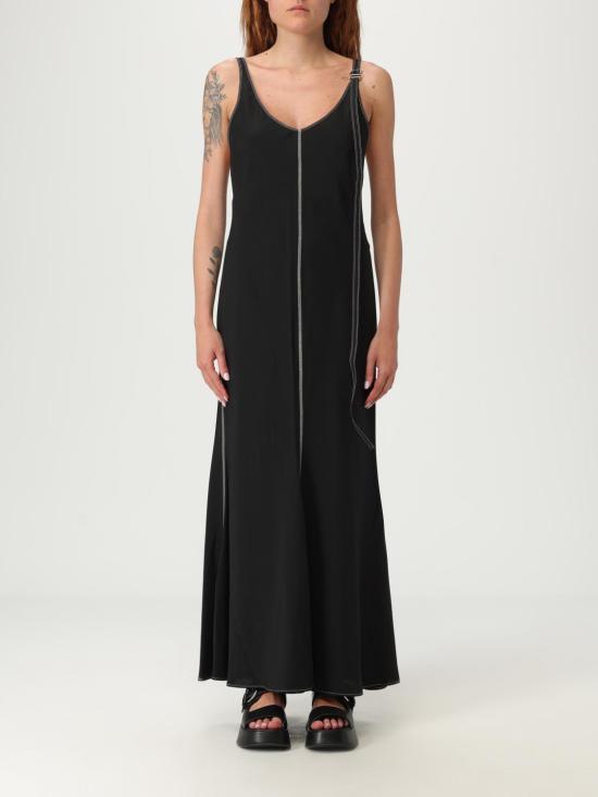 25FW 스포트막스 롱 원피스 2512221052600 003 Black