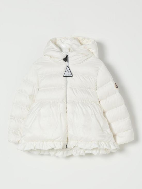 25FW [키즈] 몽클레어 캐주얼 자켓 1A00032597YF 034 Yellow Cream