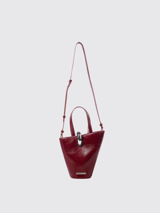 25FW 자크뮈스 토트백 BAW00389AC20C01 490 Burgundy - JACQUEMUS