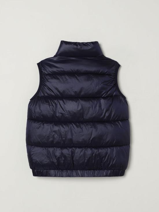 25FW [키즈] 모스키노 베스트 HQS02KL3A32 40016 Blue - MOSCHINO