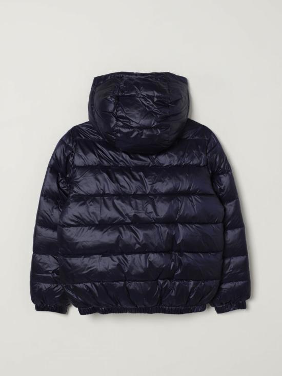 25FW [키즈] 모스키노 캐주얼 자켓 HUS05FL3A32 40016 Blue - MOSCHINO