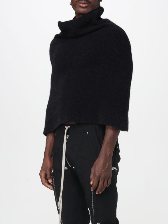 25FW 릭 오웬스 머플러/스카프 RR02E1491KWP 09 Black - RICK OWENS