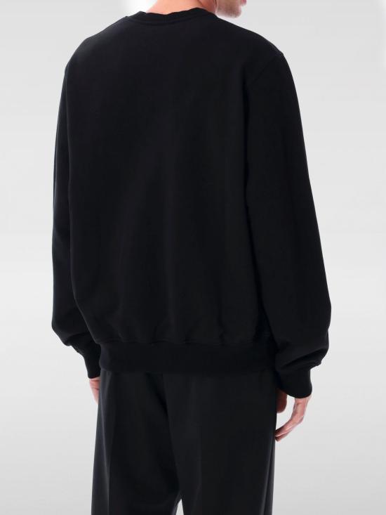 25FW 카사블랑카 긴팔 티셔츠 MAW25JTP293 02 Black - CASABLANCA