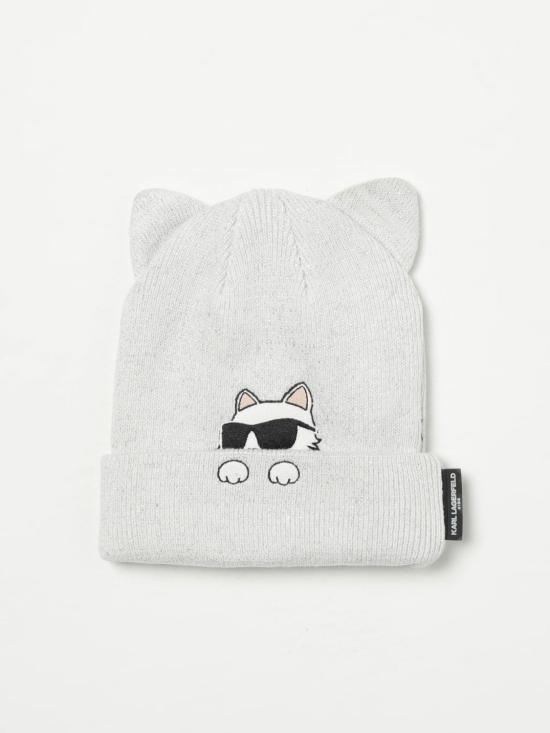 25FW [키즈] 칼라거펠트 모자 Z31003 10P White
