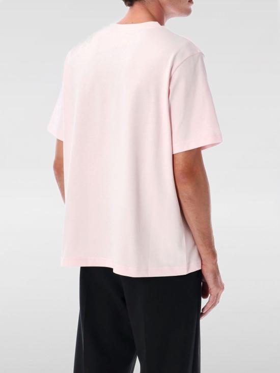 25FW 카사블랑카 반팔 티셔츠 MAW25JTS001 09 Pink - CASABLANCA