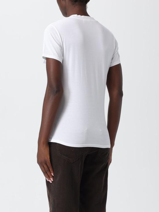 25FW 돈답 반팔 티셔츠 DS060JF0350DLV5 000 White - DONDUP