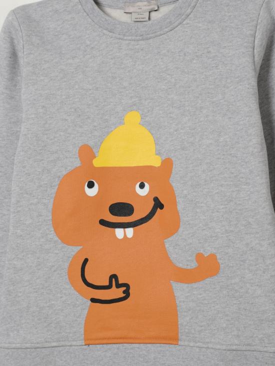 25FW [키즈] 스텔라 맥카트니 풀오버 TX4S20Z0453 807 Grey - STELLA MCCARTNEY