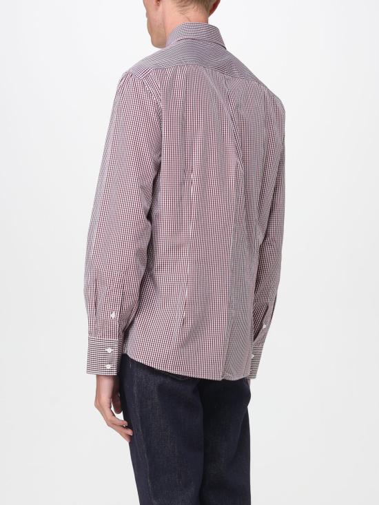 25FW 브루넬로 쿠치넬리 긴팔 셔츠 MY6451718 C038 Burgundy - BRUNELLO CUCINELLI