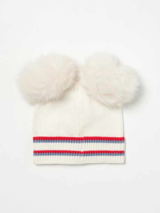 25FW [키즈] 모나리자 모자 19F0066068 0143 White - MONNALISA