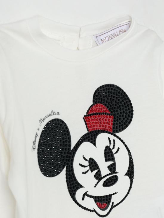 25FW [키즈] 모나리자 티셔츠 39F6106005 0001 Yellow Cream - MONNALISA