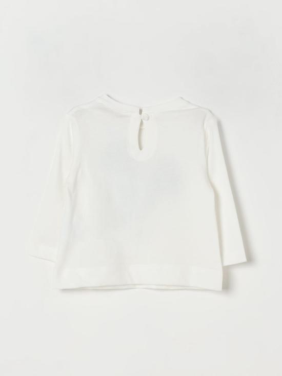 25FW [키즈] 모나리자 티셔츠 39F6106005 0001 Yellow Cream - MONNALISA