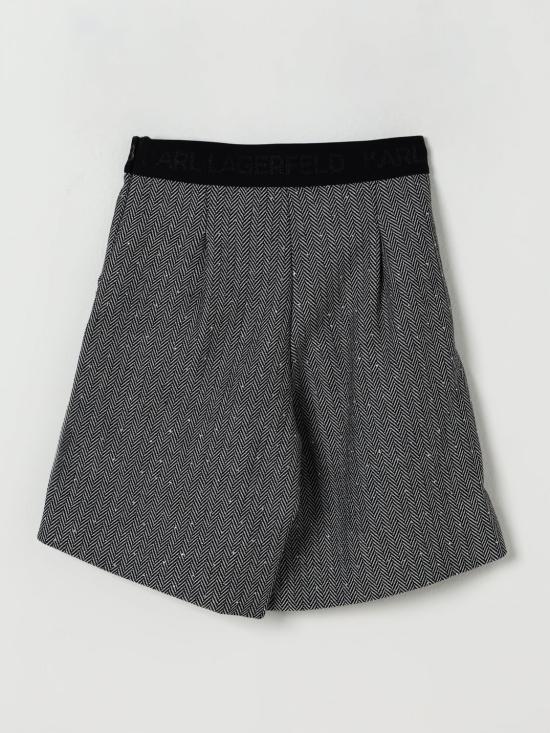 25FW [키즈] 칼라거펠트 쇼츠/버뮤다 Z30594 Z40 Grey - KARL LAGERFELD