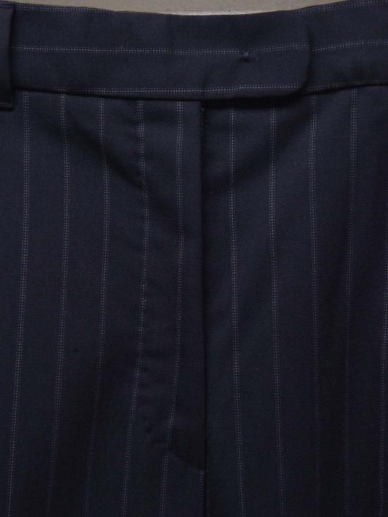  에스막스마라 스트레이트 팬츠 S Max Mara 바나 울 블렌드 팬츠 블루 - 'S MAX MARA