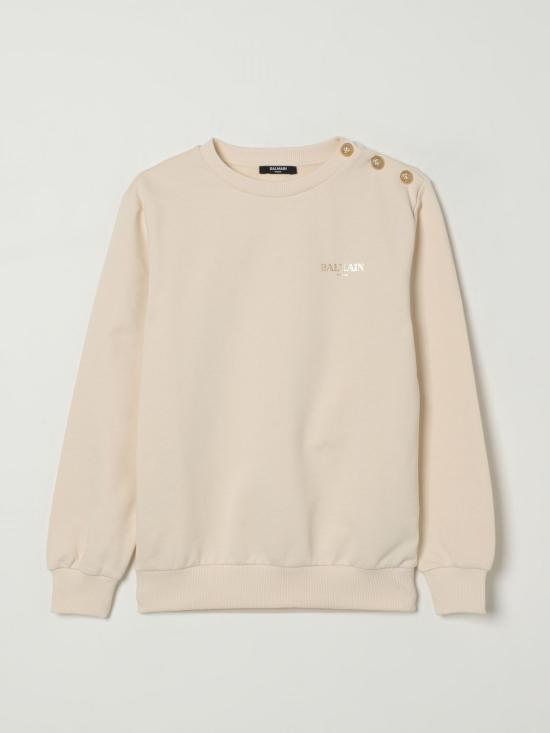 25FW [키즈] 발망 풀오버 BX4R10Z3183 109OR White