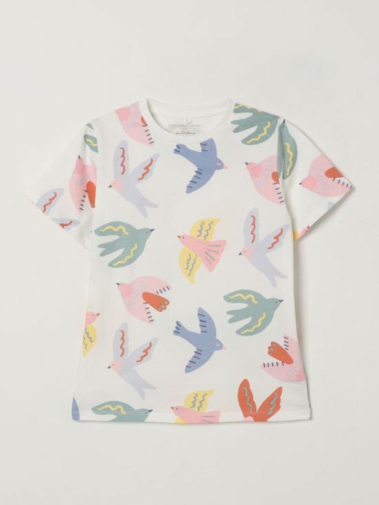 25FW [키즈] 스텔라 맥카트니 티셔츠 TX8B11Z3089 101MC White