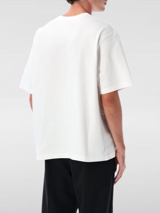 25FW 카사블랑카 반팔 티셔츠 MAW25JTS044 08 White - CASABLANCA