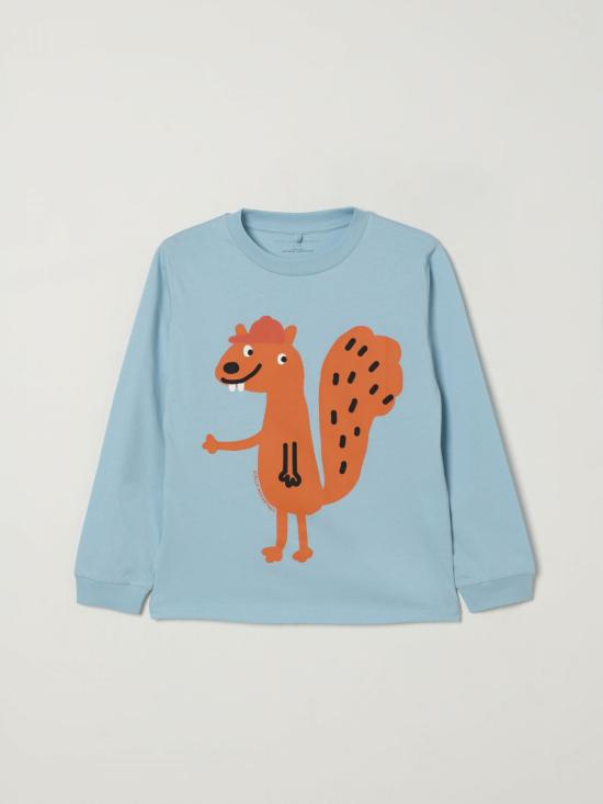 25FW [키즈] 스텔라 맥카트니 티셔츠 TX8R00Z0434 670C Gnawed Blue