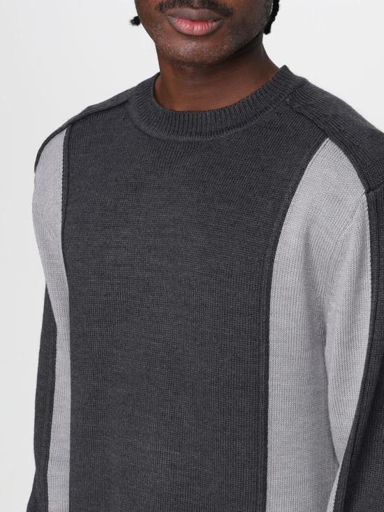 25FW 알마니 스웨터 XM000903AF13776 M8005 Charcoal - ARMANI