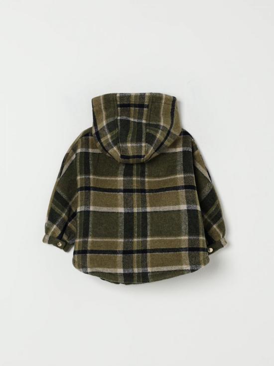 25FW [키즈] 끌로에 코트 C20725 Z67 Green - CHLOE