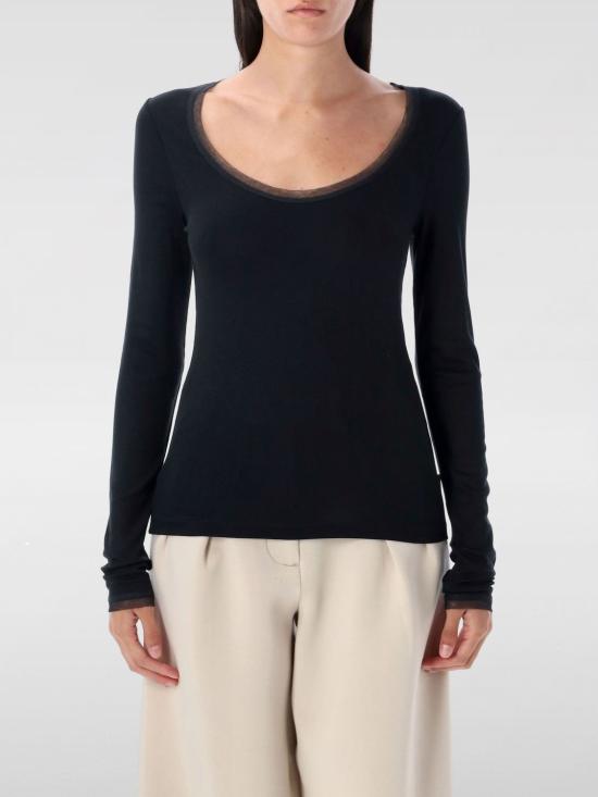 25FW 리메인 비르게 크리스텐센 긴팔 티셔츠 502767 083 Charcoal