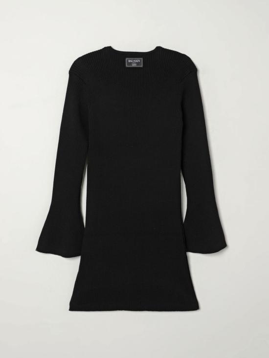 25FW [키즈] 발망 원피스 BX1D30Z3297 930OR Black - BALMAIN