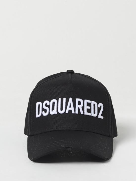 25FW 디스퀘어드2 볼캡 BCM066005C00001 M063 Black - DSQUARED2