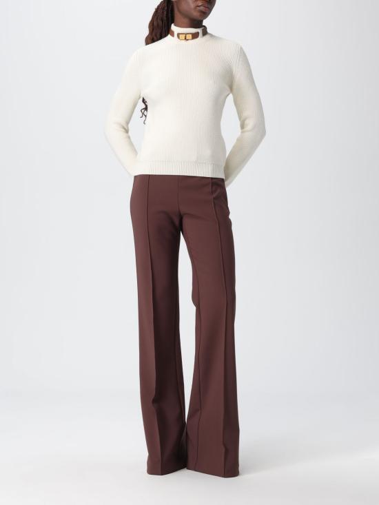 25FW 엘리자베타프랜치 스트레이트 팬츠 PA121 EA3 Brown - ELISABETTA FRANCHI