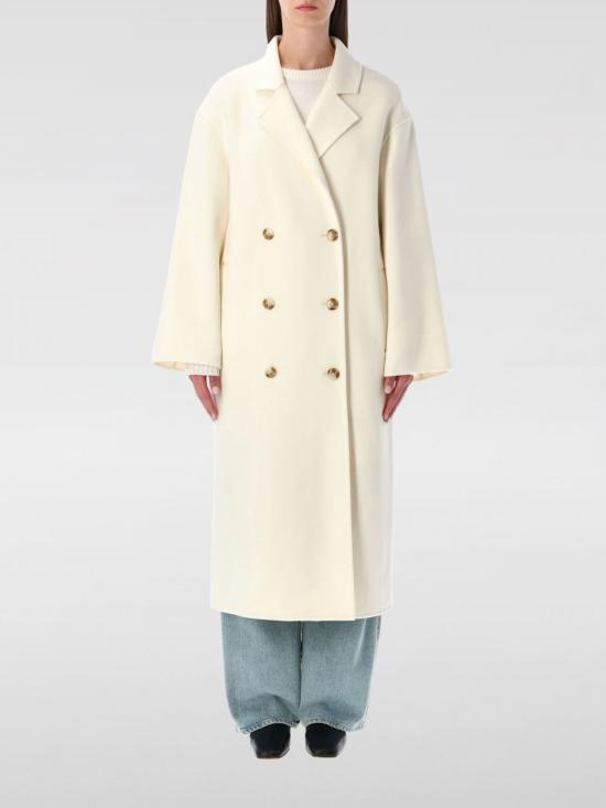 25FW 루루 스튜디오 코트 BORNEO IVORY White