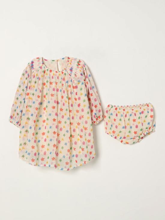 25FW [키즈] 스텔라 맥카트니 점프수트 TX1070Z3216 101MC Ivory - STELLA MCCARTNEY