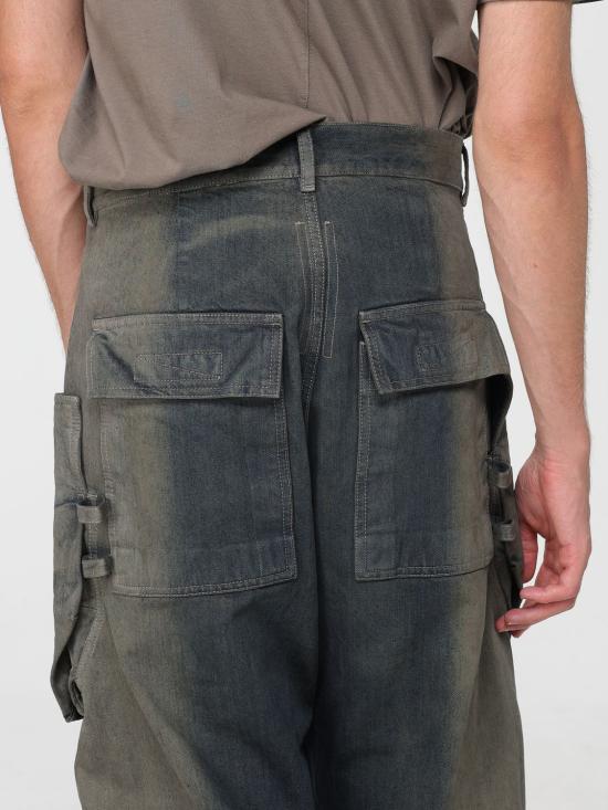 25FW 릭 오웬스 데님 팬츠 RU02E1346DKDEG 78D Grey - RICK OWENS